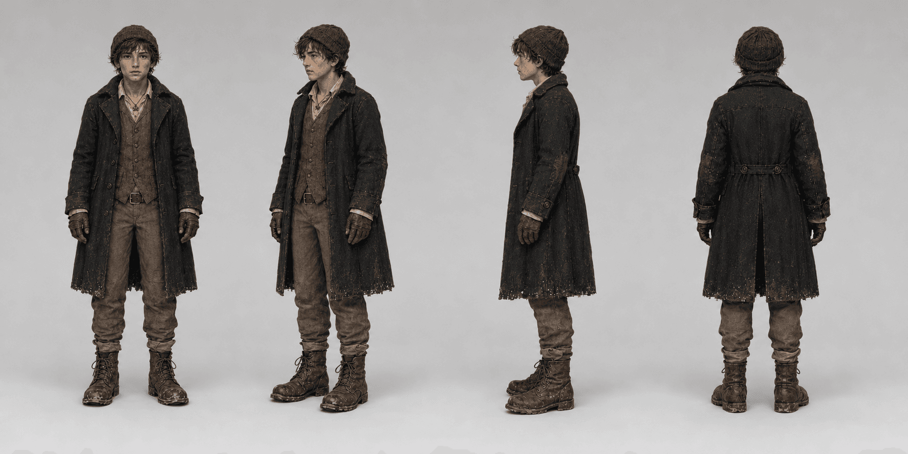 Ryan Redro — the younger brother, fourteen, gangly